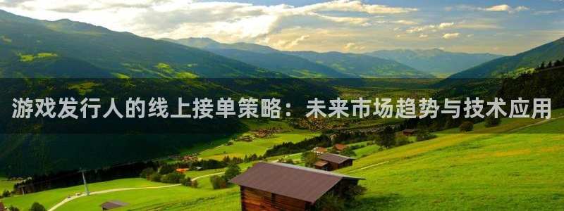 新宝GG官网登录注册账号安全吗可靠吗：游戏发行人的线上接单策略：未来市场趋势与技术应用